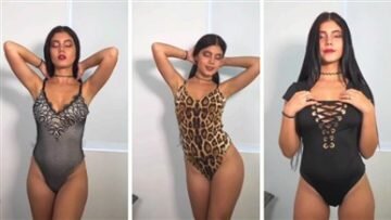 Marta María Santos Lingerie Try-On Nude Video